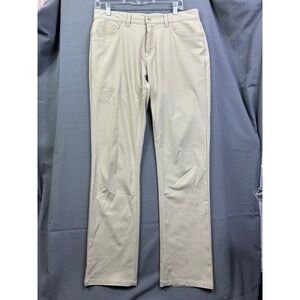 TSG Men's Technical Five Pocket Pants Tan Khaki Size 32x32 Outdoor Casual